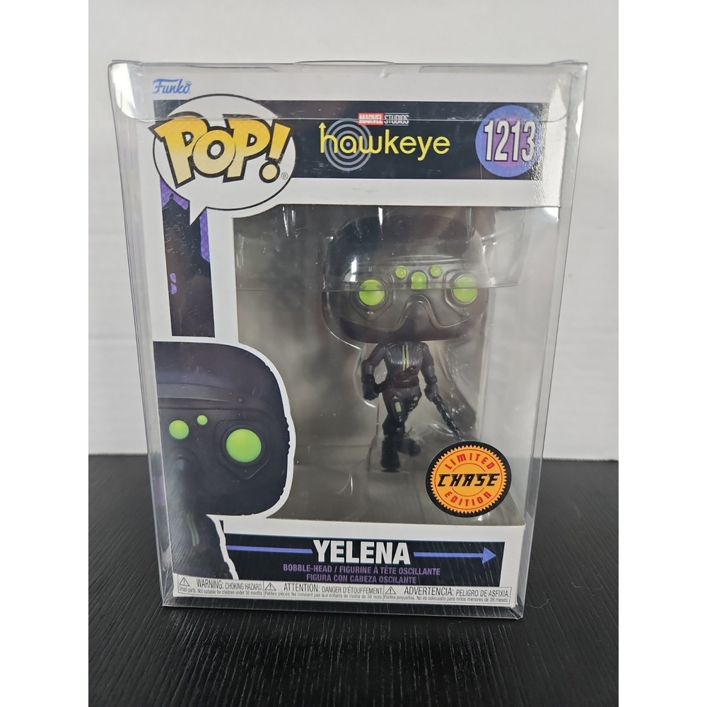 Funko Yelena 1213 Marvel Hawkeye Chase Limited Edition In Funko Protector